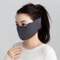 Outdoor Autumn Winter Warm Face Mask Thickened 3D Two-in-One Earmuff Windproof Breathable Cycling Mask Ear Protection. 