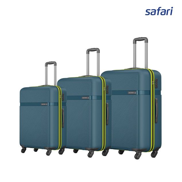Safari Magnum Fury Pro Wheels Hard Luggage 100% Polypropylene