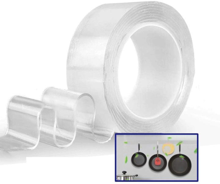 Nano%20Tape%20Heavy%20Duty%20Double%20Sided%20Mounting%20Tape%20Strong%20Grip,%20Removable%20&%20Reusable%20Clear%20Gel%20Tape%20For%20Hanging%20On%20Wood,%20Tile,%20Plastic%20&%20Metal%20Surfaces%20-%20Image%206