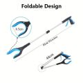 Portable With 360° Swivel Clip Foldable Grabber Hand Cleaning Tool Litter Reachers Pickers Extendable Pick Up Tool. 