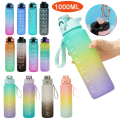 NepLiving 1 Liter Water Bottle 1000ml Sport Water Bottle Leakproof Drinking Bottles Outdoor Travel Gym Fitness Jugs Drinking Cups. 