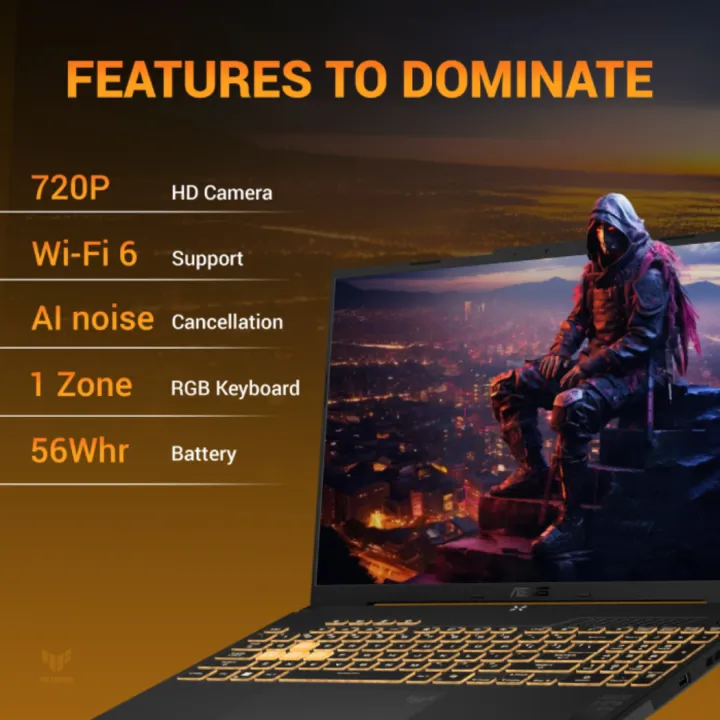 ASUS%20TUF%20GAMING%20A16%20FA607NUQ%20-%2016''%20FHD%20-%20AMD%20R7-170%20%7C%2016GB%20DDR5%20%7C%20512GB%20PCIE%20G4%20SSD%20%7C%20RTX%204050%20-%206GB%20%7C%20Windows%2011%20%7C%20RGB%20Backlit%20%7C%20Backpack%20%7C%20Mouse%20%7C%20Mecha%20Gray%20%7C%202%20Year%20Int'l%20Warranty%20%7C%201%20Year%20Perfect%20warranty%20-%20Nagmani%20International%20Pvt.%20Ltd%20-%20Image%205