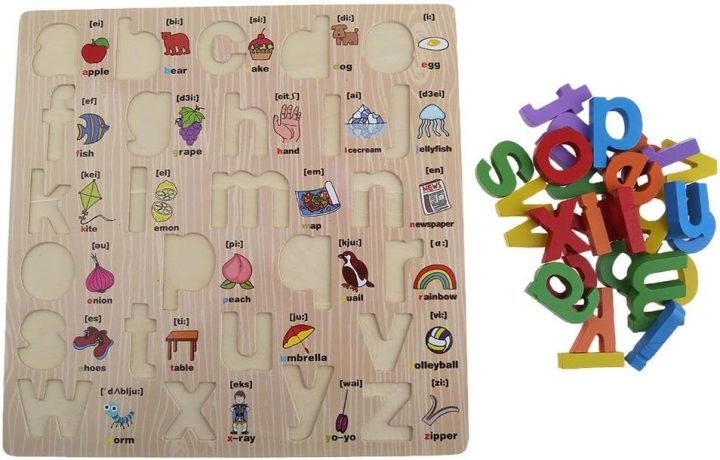 3D%20Wooden%20Capital%20Alphabet%20Puzzles%20with%20Animals%20for%20Children%20-%20Montessori%20Educational%20Learning%20ABC%20Letters%20Puzzle%20Board%20Toy%20(Multicolor)%20-%20Image%205