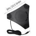 G95 Mini USB Desktop Computer Conference Omnidirectional Microphone Mic Speaker Speakerphone for Business Video Meet. 