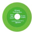New 100X20X15mm Glass Cutting Disc High Hardness 115X15X22.23mm Diamond Saw Green Grinding Wheel Ceramic Tile Jade. 
