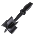 Meat Chopper Nylon Meat Spatula Chopper for Ground Beef, 5 Curved Blades Ground Beef Masher. 