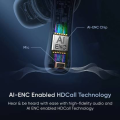Mivi T80 Duopods | 50hrs Back up | ENC | Glossy Finish | Metallic Design | 50ms Low Latency. 