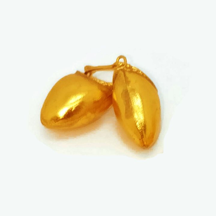 Gold Plated Traditional Hook Design Newari Makasi Jhumka Earring For Girls And Women