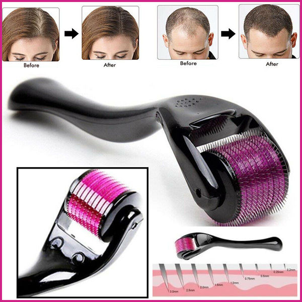 Derma%20Roller%20For%20Hair%20Beard%20Growth%20,%20Hair%20Regeneration%20Titanium%20Needles%20Therapy%200.5%20mm%20540%20-%20Image%204