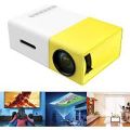 Portable Mini Projector, Full Color LED LCD Video Projector. 