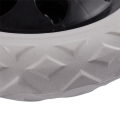 2 PCS Black White Plastic Core Foam Cartwheel Casters. 