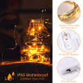 Waterproof Fairy Light CR2032 Battery-powered LED Mini Christmas Lights Copper String Lights Wedding Wreath Party. 