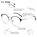 OQ BOGA 6 Styles Unisex Proof Blue Light Radiation Computer Glasses Men Women Round Frame Anti UV Photochromic Sunglasses. 
