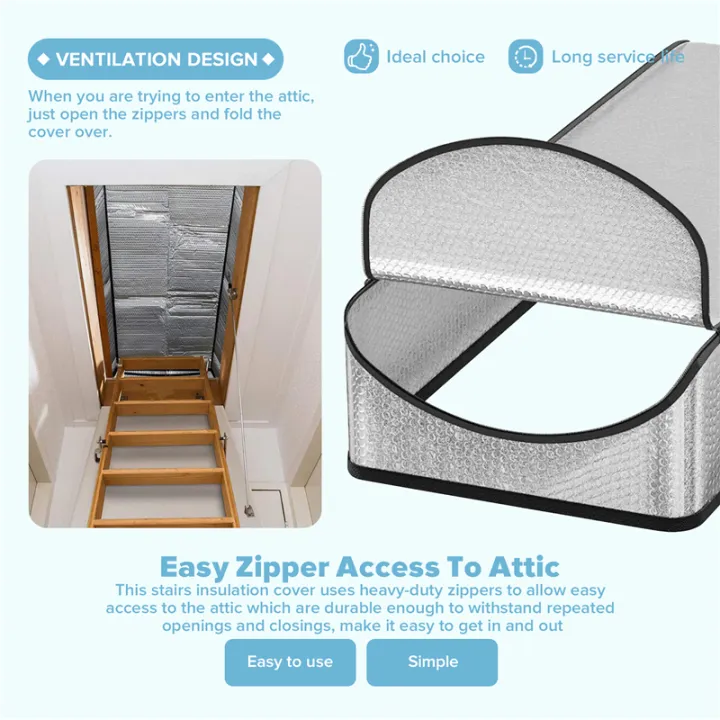 Attic%20Stairs%20Insulation%20Cover%20Reflective%20Radiant%20Barrier%20Reflects%2095%25%20of%20Radiant%20Heat%20RV%20Stair%20Heat%20Shield%2025x54x11In%20for%20Pull%20Down%20Stairs%20-%20Image%206