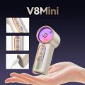 Portable Lightweight Mini Handheld Fan Mini Size Powerful Turbo Airflow Rechargeable Fan Rechargeable Compact Design Powerful Turbo Fan Travel. 