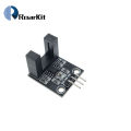2Set Double Speed Measuring Sensor with Photoelectric Encoders Kit top For arduino Tacho Slot-type Optocoupler Counter Module. 
