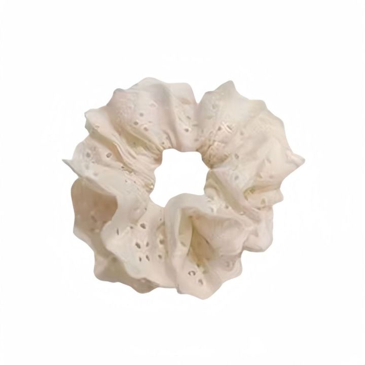 New%20Hair%20Accessories%20Lace%20Scrunchies%20Headwear%20High%20Elasticity%20Soft%20Scrunchy%20Hair%20Ties%20Solid%20Color%20Hair%20Rope%20Ponytail%20Holder%20-%20Image%203