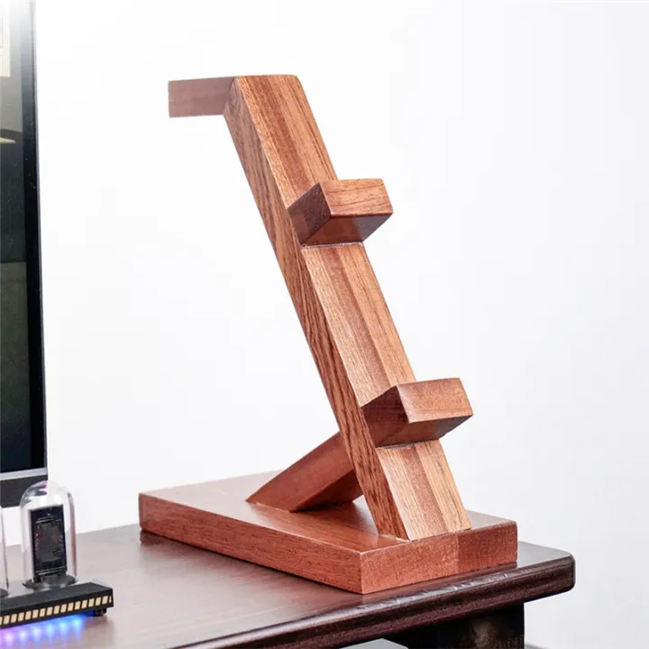 Suitable%20for%20/%20Game%20Controller%20Bracket,%20Headphone%20Headset%20Bracket,%20Solid%20Wood%20Bracket,%20Three-Layer%20Storage%20-%20Image%207