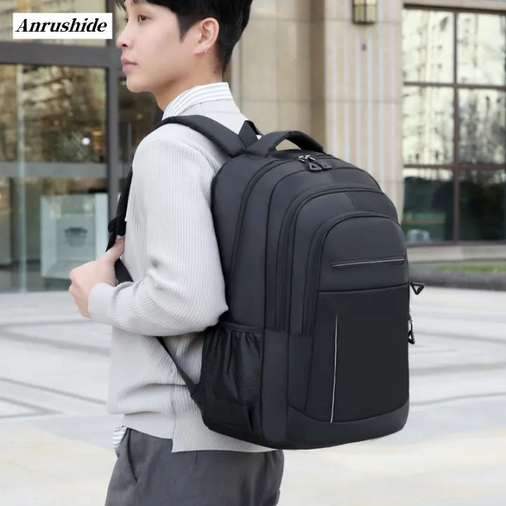 Anrushide%20Handbag%20Men's%20Computer%20Bag%20Large%20Capacity%20Bag%20Men's%20Casual%20Fashion%20High%20Quality%20Men's%20High%20Quality%20Backpack%20Waterproof%20Fabric%20School%20Bag%20-%20Image%203
