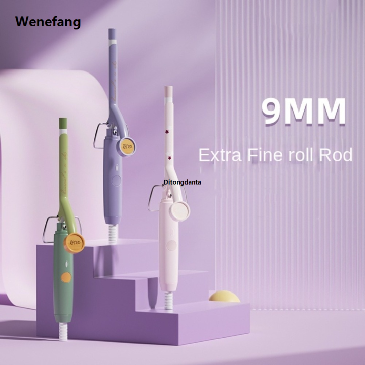 Wenefang%20Tools%20salon%20stick%20curls%20ultra%20fine%20curls%20short%20hair%20stick%20curls%209mm%20professional%20wool%20electric%20rod%20ceramic%20teddy%20styling%20-%20Image%202