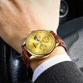 【WorldFinds】WOKAI/ Wokai Men's Watch Automatic Movement Luxury Business Quartz Watch Men [Top-notch. 