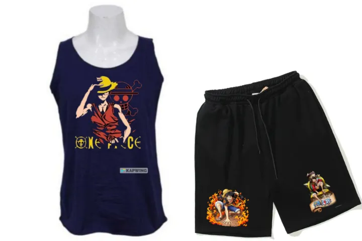 Luffy%20Anime%20Combo%20Printed%20Tank%20Top%20And%20Half%20Pant%20For%20Men%20And%20Women%20-%20Image%202