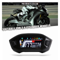 Motorcycle LCD Digital Odometer LED Speedometer Universal for 2, 4 Cylinder Model Motorcycle Parts Accessories. 