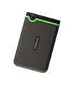 Transcend's StoreJet 2TB USB 3.1 25M3C 2.5" HDD Portable One Touch Auto Backup Hard Drive. 