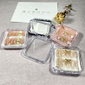 Empty Transparent Press On Nail Packaging Box Portable Plastic Nail Tips Case Yao Store. 