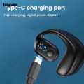 Linguolin Sutuiying KY2 Pro Ear Hook Wireless Earphones Bluetooth-compatible 5.3 【2025 Version】 Original Mini Handsfree Waterproof Sport Music Headset Single Earbuds. 