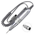 SOAI Factory Electric Nail Drill Pen Handle File Polish Grind Machine Handpiece Manicure Pedicure Tool DC 3 PIN Nail Drill Accessories. 