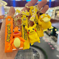 Kids Bag Crane Car Doll Psyduck Fashion Cartoon Kawaii Character Anime Elf TopZ Store Pet Keychain Pikachu Action Toy Charmander Keyring Pendant Gift. 