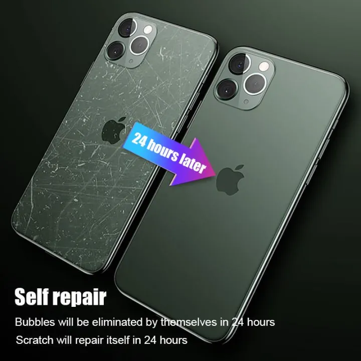 Apple%20iPhone%2013%20Pro-%20Unbreakable%20Membrane/%20Hydrogel%20Membrane%20BACK%20SIDE%20Screen%20Protector%20%5BNOT%20A%20TEMPERED%20GLASS%5D%20-%20Image%209