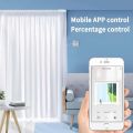 Smart Motorized Curtain Kit, Wi-Fi Automatic Curtain Rail System, App Control, Remote control Compatible with Alexa & Google Assistant.. 