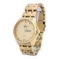 Swish Golden Color Stainless Steel Chain Casual Watch For  Men. 
