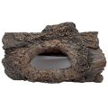 (GGBR) Aquarium Decoration Cave, Resin - Hollow Tree Trunk Log Aquarium Ornament Fish Tank Wood Hideout for Betta. 