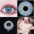 Linman ZEBF--OVOLOOK-2pcs/pair RussianGirl Taylor Colored Contact Lenses 2025 New for Eyes Cosmetic Contacts Natural Eye Color Lens Yearly(Dia:14mm). 