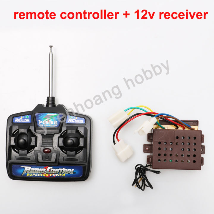 Electric%20car%20children's%20remote%20control%20board%2012V%20/%20control%20kit%20remote%20control%204CH%5D%20the%20most%20recommended%20product%201%20set%20of%2027MHZ%20four-way%206V%20-%20Image%204