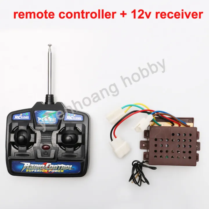 12V%20control%20remote%20control%2027MHZ%5D%20%5BLoLulardesign1%20set%204CH%20kit%20four-way%206V/board%20RC%20car%20children's%20electric%20car%20-%20Image%204