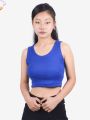 Crop Sando Top T-Shirt Short Sleeve Loose Fit Casual Style Women's Clothing. 