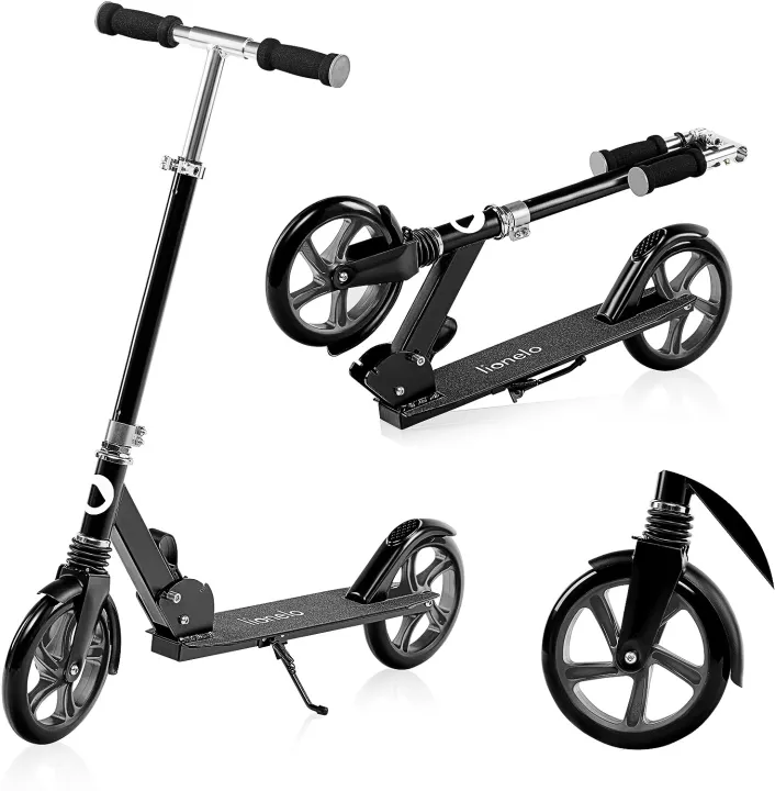 Kids/Adult%20Scooter%20With%203%20Seconds%20Easy-Folding%20System,%20220Lb%20Folding%20Adjustable%20Scooter%20With/Without%20Disc%20Brake%20And%20200Mm%20Large%20Wheels%20-%20Image%202