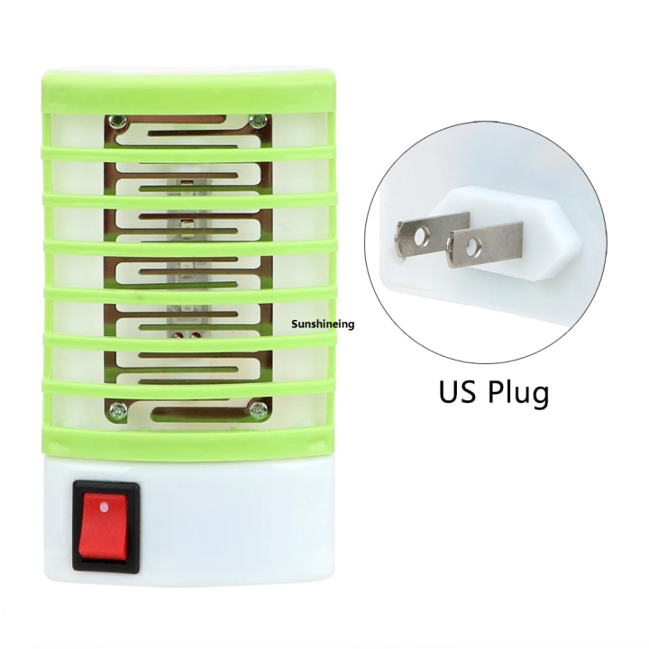 Socket Fly Insect Mosquito killer light novelty socket insect trap electric NICEYARD US ...