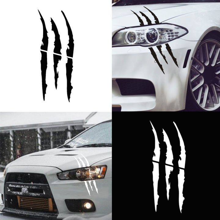 Monsters%20Scratch%20Claw%20Marks%20Car%20Body%20Window%20Headlight%20Decals%20Sticker%20Decoration%20-%20Image%205