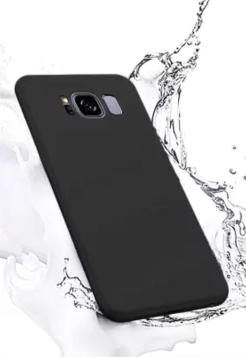 Samsung%20Galaxy%20S8%20-%20Liquid%20Silicone%20Slim%20Soft%20Back%20Cover%20Protection%20Casing%20-%20Image%202