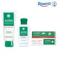 Rohto Mentholatum Pimple Care Pack (Acnes Creamy Wash 100g + Acnes Soothing Toner 90ml + Acnes Sealing Gel 18g). 