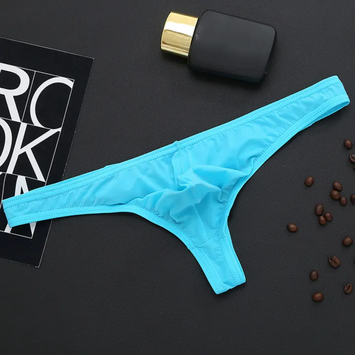 DESCENTE%20Men%20Briefs%20Elastic%20Solid%20Color%20T-shaped%20Thong%20Ice%20Silk%20Low%20Waist%20Quick%20Dry%20Moisture-wicking%20Cooling%20Translucent%20U%20Convex%20Slim%20Fit%20Underwear%20Men%20Underpants%20-%20Image%207