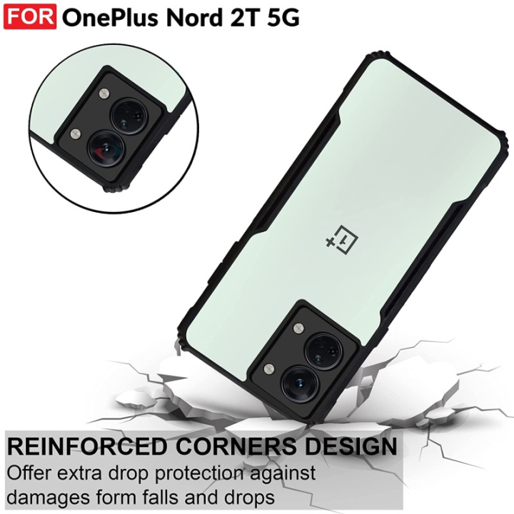 OnePlus%20Nord%202T%205G%20Case%20Back%20Cover%20Shockproof%20Bumper%20Crystal%20Clear%20-%20Image%204