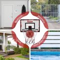 Indoor Wall Basketball Basketball Hoop for Bedroom Basketball Hoop for Kids and Adults, Pump and Complete Accessories A. 