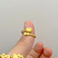 New Sanrio Hello Kitty Open Rings Women Cartoon Simple Trendy Holiday Jewelry Gift For Friends NBVN. 