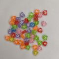 Transparent Alphabets Mixed Beads 50 Grams. 